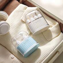 2pcs/4pcs Travel Toiletry Bottles Set, Portable Personal Care Dispenser Bottles With Labels, Travel Bottles For Storing Toiletries, Suitable For People About To Start Their Journey, Holiday Gift, Christmas Gift - View 1