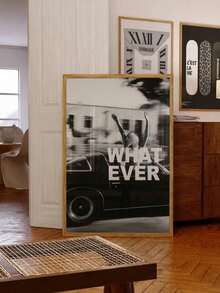 3pcs Frameless Black & White Fashion Print Poster, 40*60cm Leopard Roar Starry Sky Art Vintage Wall Decor, Suitable For Bedroom, Dorm, Home Office, Classroom - Multitype - View 3