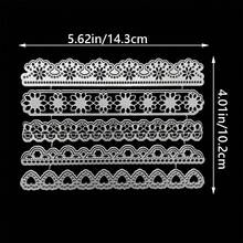 Lace Shaped Background Cutting Mold Template, DIY Cutting Die For Greeting Cards, Scrapbooking, Albums, Paper Crafts - DX550 - View 8