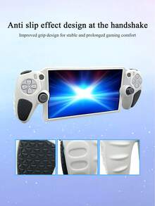 Compatible With PlayStation Portal Remote Play, Dual-Color Design Anti-Slip Textured Silicone Protective Case, Anti-Drop Anti-Scratch Anti-Slip Anti-Sweat, Enhances Gaming Control Feel And Experience - View 10