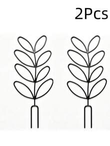 1pc Hexagonal Plant Stand, Practical Gardening Tool, Made Of Multiple Interconnected Hexagonal Hollow Design, Vertical Rectangular Shape, Easy To Insert Into Soil, Stable Support, Suitable For Most Potted Plants, Vines Can Climb Through Hexagonal Holes - Multiple Styles - View 17
