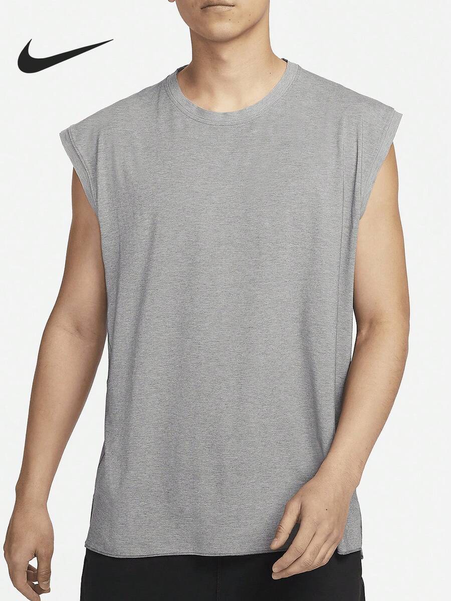 Nike Genuine Yoga Dri-FIT Men's Sports Casual Breathable Tank Top DM7824-077 - DM7824-077 - View 1