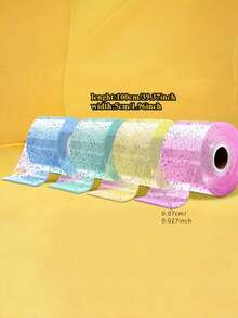 1/2/4/8pcs Glitter Transparent Nano Double-Sided Tape, Reusable, Strong Adhesive, Suitable For Home, Office And Classroom - Multicolor - View 7