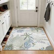 1 pieza Alfombra de terciopelo minimalista engrosada color caqui, alfombra decorativa, decoración de dormitorio, alfombra pequeña, alfombra, decoración del hogar, alfombra de sala de estar, alfombra pequeña de sala de estar, alfombra de dormitorio - diseño contratado - Ver 2