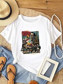 Women T-Shirts - 白色 - 查看 1