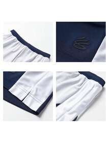 Under Armour Men's Sports Shorts Curry Splash Short 26 Summer New Colorblock Training Fitness Athletic Shorts 6009771-023 - White/Black - View 6