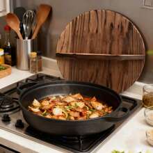 Senmeo Cooking Sets - 25cm With Wooden Cover - View 3