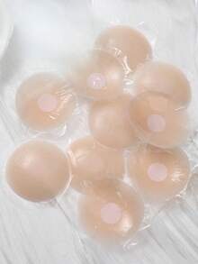 10入矽膠乳貼，隱形防水防摩擦乳頭貼 - 杏色 - 查看 2