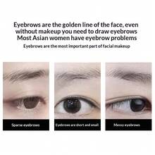 the SAEM Dual-Ended Angled Eyebrow Pencil With Brush, Waterproof Long-Lasting Eyebrow Definer, Suitable For Eyebrows, 3 Colors Available - #02 Dark Brown - View 2