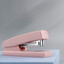 Stapler Morandi Handheld Stapler Student Mini Small Stapler Office Binding Machine Handheld, Suitable For Students, Essential For Office Workers, Auxiliary For Teachers' Teaching, Daily Home Document Binding, Study Room Organization, Office File Mana - Multiple Styles - View 4