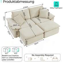 Sofas & Couches - 米色 - 查看 8