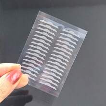 32/180/360pcs 3D Double Eyelid Tapes, Waterproof, Recommended For Beginners, Invisible, Natural, Sweat-Resistant - Clear - View 9
