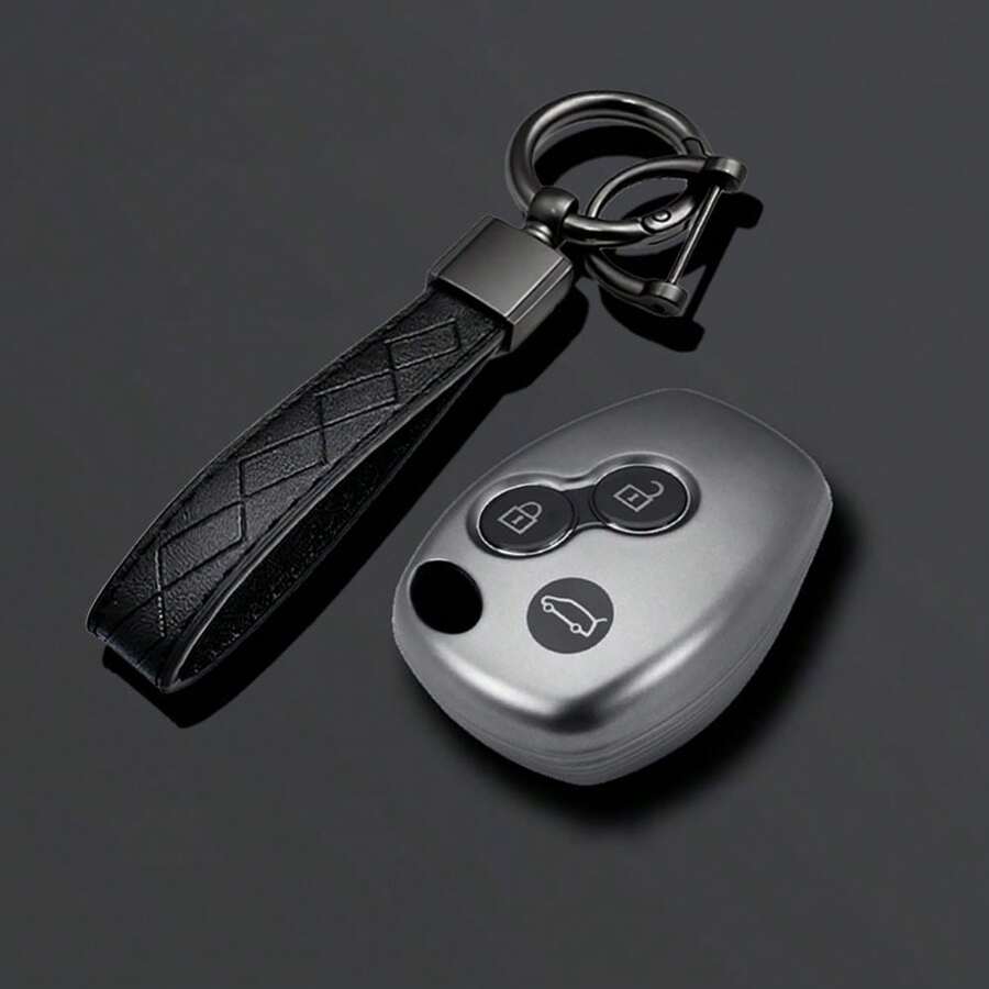 Car Key Cover Holder Key Case For Renault Clio 3 Logan 2 Dacia Duster Sandero Stepway Lada Largus For Almera Terrano - A - View 1