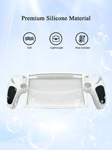 Compatible With PlayStation Portal Remote Play, Dual-Color Design Anti-Slip Textured Silicone Protective Case, Anti-Drop Anti-Scratch Anti-Slip Anti-Sweat, Enhances Gaming Control Feel And Experience - View 9
