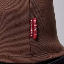 Nike Women's Knitted Running & Fitness Breathable Long-Sleeve T-Shirt - Brown - View 5