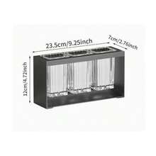 Clear Glass Tube Silverware Caddy, Punch-Free Countertop Cutlery Drainer Rack, Multifunctional Kitchen Chopstick Fork Spoon Storage Holder 2 Colors Optional - Multicolor - View 13