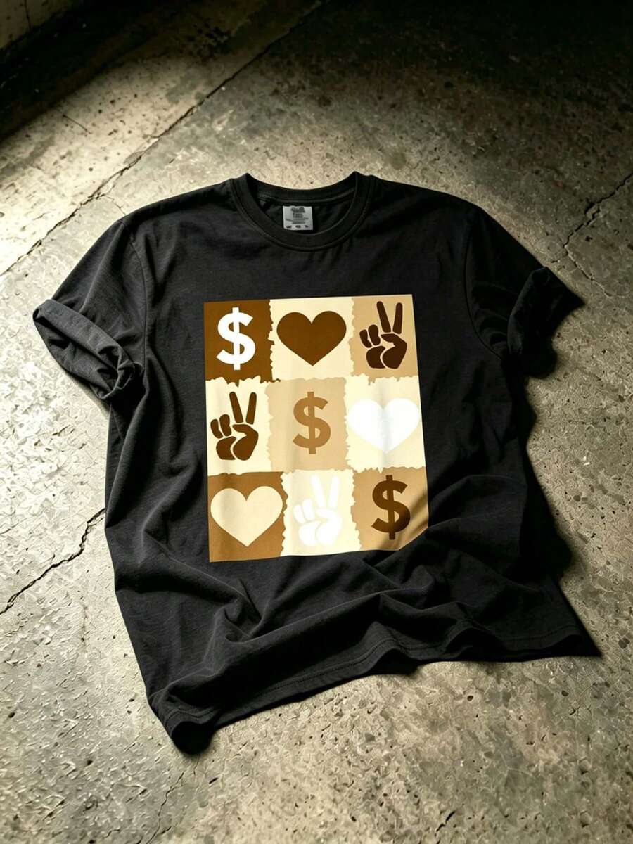 Women T-Shirts - 黑色 1 - 查看 1
