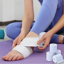 1/3/4 Rolls Breathable Non-Woven Mesh Adhesive Tape, Strong Pressure-Sensitive Dressing Tape, Multiple Sizes, Suitable For First Aid Kits - Breathable Adhesive Tape - View 10