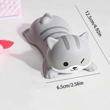 1pc Ergonomic Wrist Rest Support - Cute Slow Rebound PU Mouse Pad - Perfect For Computer Desk And Office Supplies Office Desktop Wrist Rest Hand Pillow School Student Computer Laptop Learning Supplies - Multicolor - View 4