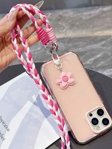 Dopamine Color Ins Style Cloud & Star Phone Lanyard Wrist Strap, Suitable For Phone/Camera, Multi-Functional Keychain Bag Pendant - Multicolor - View 5