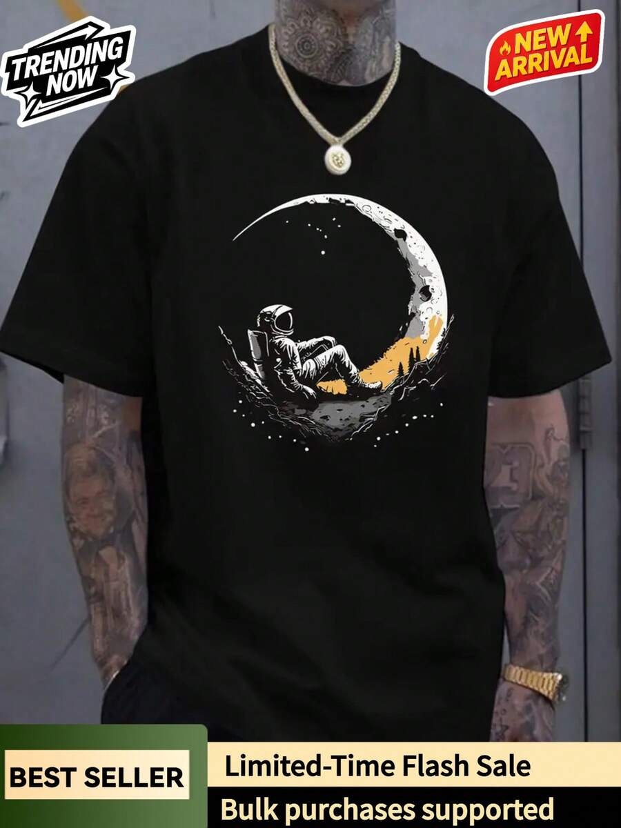 Camisetas de hombre - Negro - Ver 1