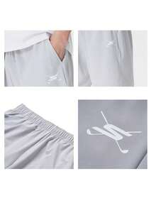 Skechers Men's Woven Shorts Comfortable Minimalist Casual Sports Shorts P226M208-02VP - Dawn Blue Gray - View 9