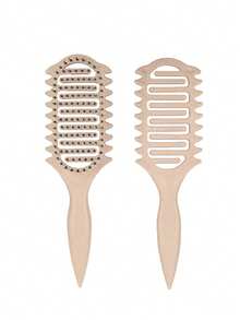 1pc Upgraded Curling Hair Brush With Special Tip Structure, Suitable For All Hair Types, Reduces Hair Loss And Tangles, Suitable For Men And Women, Easy Curling, Hair Styling Product, Suitable For Hair Salons, Daily Use, Back To School, Basic Travel Essentials - Multicolor - View 12