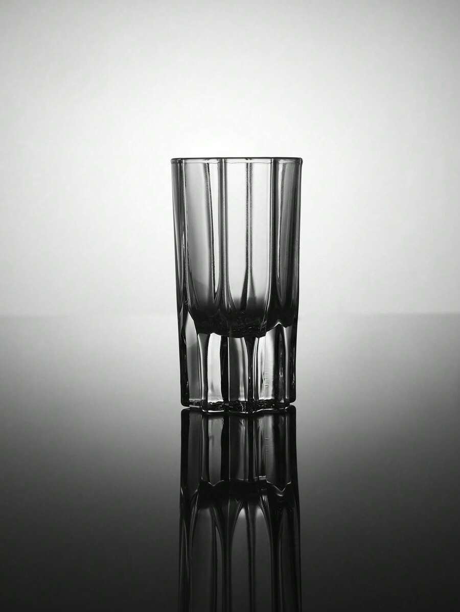 Haus Hana 30ml 1pc/6pcs/12pcs Set Engraved Starburst Crystal Glass Cup, Home Use Baijiu Glass, Luxury High-End Shot Glass, Cocktail Liquor Glass. High-End Leadfree Crystal Glass Cup