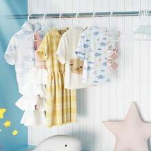10/20 Packs Swan White Non-Slip Hangers 27cm Sturdy Durable Space-Saving Clothes Organizer For Wardrobe Closet Pants Coats Shirts Dresses Daily Essential Use - White - View 7