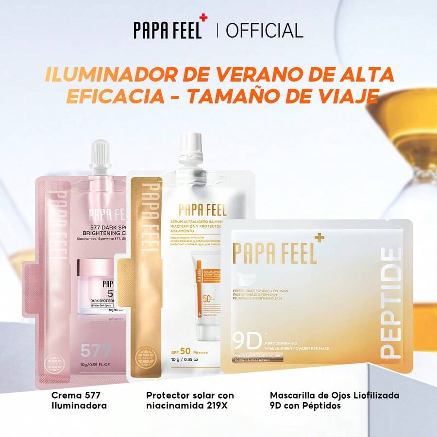 PAPA FEEL Serums & Facial Treatment - High-performance Summer Highlighter Set - View 1