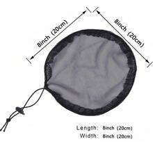 Wholesale Bun Ponytail Hair Net Wig Cap, Hair Net Set For Making Wigs, DIY African Style Ponytail, With Adjustable Drawstring Tie, Halloween - View 6