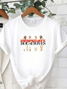 Women T-Shirts - 白色 - 查看 1