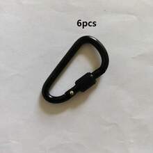 1pc/3pcs/6pcs, Multifunctional Keychain, Outdoor Clip, Backpack Water Bottle Clip Accessory, Aluminum Alloy Material, Multi-Purpose - Conventional - View 22