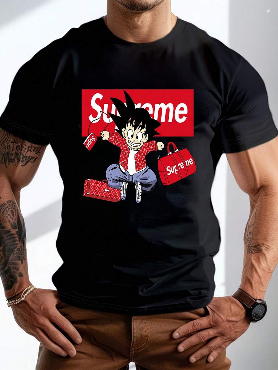 Men T-Shirts - Black - View 1