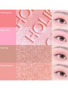 HOLIKA HOLIKA My Favorite Piece Shadow, Lightweight Blend, Fine Press, Long-Lasting Wear, Pocket Portable, Finger Application, No Creasing, Touch-Up Anytime, Travel Essential, De-Puffing Effect, 5-Minute Quick Makeup, Korean Beauty, Korean Makeup - Berry Syrup - View 6