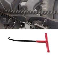 1pc Motorcycle Exhaust Spring Hook Universal T Shaped Handle Exhaust Pipe Spring Puller Installer Hooks Removal Repair Tool - A - View 1