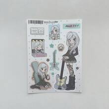 1/9 Sheets Korean Style Summer Cute Dessert Character Stickers, Scrapbook Diary DIY Decorative Stickers - Multicolor - View 8