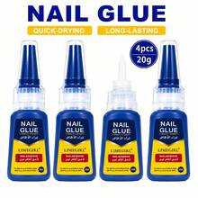 LIMEGIRL 20G Large Capacity Nail Glue, Super Strong Fast Drying Nail Glue, Suitable For Nail Tips, Acrylic Nails And Nail Extensions, Long Lasting Nail Adhesive, No UV Lamp Required, Professional Salon And DIY Use - MJ159-9 20g - View 8