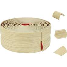 1PC Flexible PVC Corner Guard (Smooth Wood Grain) - Self-Adhesive Decorative Trim, Suitable For Tile/Wall Corners, Furniture Protection And Corner Guarding, Easy Installation - A - View 4