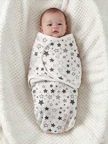 1 Set Butterfly Swaddle Blanket, Swaddle Wrap Combination Style, Soft Skin-Friendly, Absorbent And Breathable, Newborn Essential - Multicolor - View 10