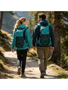 Cycling Backpack – 20-35L Water Bladder, Lightweight Hiking Bag For MTB, Trail & Outdoor Sports - Multicolor - View 2