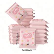 1/2/5/10 Kemasan (10 Tablet Per Kemasan) Tisu Pembersih Portabel Tisu Pembersih Sekali Pakai Kemasan Mini Kecil Tisu Basah, Digunakan Untuk Membersihkan Barang Sehari-hari, Cocok Untuk Pembersihan Harian (Digunakan Untuk Membersihkan Barang, Bukan Untuk Membersihkan Bagian Tubuh) - Beraneka warna - View 4