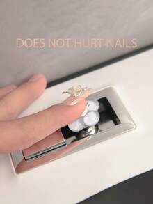 2/1pc Elegant Flower-Shaped Toilet Flush Button, Drill-Free Installation, Suitable For Bathroom Decor - Multicolor - View 4