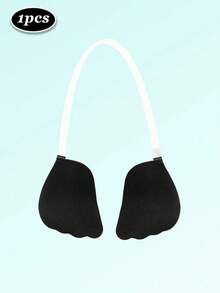 1pc Women's Upgraded Backless Wing Adhesive Bra Pads, With Glue, Comfortable Fit, 2 Wearing Effects, Includes Transparent Shoulder Straps, Suitable For Backless Dresses, Tops, Etc. - Multicolor - View 11