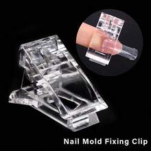 Clear Curved Claw Poly Gel Nail Dual Forms Kit, 14 Sizes Reusable Stiletto Claw Nail Extension Molds, Perfect For Gothic Claw, Sharp Stiletto Long Nail Extensions, Nail Salon Artists Beginner At-Home DIY Manicure Supplies - Clear - View 4
