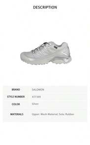 Sepatu Olahraga Unisex Salomon XT Pathway GTX 477309 - Perak 477309 - View 7