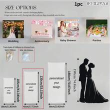 1pc Customized Lace Wedding Welcome Banner, Transparent Tulle Ceremony Banner, Romantic Reception Decor Bohemian Style Welcome Backdrop With Ribbon, Suitable For Wedding, Bridal Shower, Engagement And Birthday Celebration, Multiple Sizes In Stock - White Lace - View 10