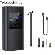 120W 数字轮胎充气泵，150 PSI 便携式空气压缩机，适用于汽车和摩托车，带 LED 灯 - 黑色 - 查看 11