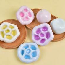 1 buah Mainan Pereda Stres Mochi Squishy, Bola Remas Ultra Tipis Buatan Tangan, Ukuran 4cm (Silakan Tonton Video Tutorial Sebelum Membeli untuk Mempelajari Cara Penggunaan), Hadiah Ulang Tahun dan Paskah yang Sempurna, Mainan Dekoratif Kreatif, Mainan Pereda Stres yang Dapat Diremas - MultiWarna - View 4