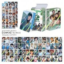 124pcs Laser Card Album Card Peripheral 2026SEASON Flash Card Star LOM, Photocard, Photo Cards, Arirang, Bts21 Accessories, Bangtan, Photo Card, Photocard - A - View 5